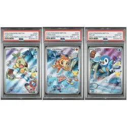 PSA 10 SEQUENTIAL Pokemon First Partner Illustration Collection Series 1 Sinnoh - Image 1