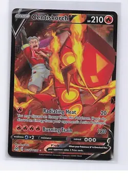 Centiskorch V TG14/TG30 Holo V Rare Lost Origin Trainer Gallery Pokemon NM - Image 1