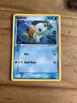 Squirtle - 63/100 - Ex Crystal Guardians 2006 - Common - MP - Pokemon TCG - Image 1