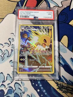 PSA 9 MINT Jolteon Brilliant Stars Trainer Gallery Pokemon Card TG04/TG30 - Image 1