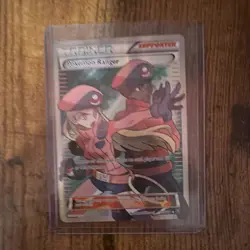 The Pokemon Company Pokemon Ranger Full Art Ultra Rare Holo 113/114 Steam Siege - Image 1