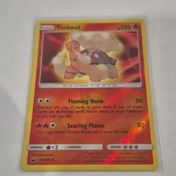 Pokemon Torkoal 29/168 Celestial Storm Reverse Holo Uncommon English 120 HP 2018 - Image 1