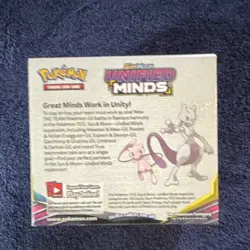 Pokemon TCG Sun & Moon Unified Minds Booster Box, English, 36 Packs 2019 - Image 2