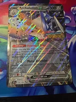 JUMBO Archaludon ex Oversized 130/191 Surging Sparks Stamped Promo Pokemon NM - Image 1