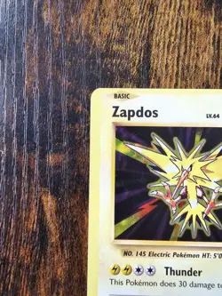 Pokemon TCG Zapdos 42/108 Evolutions Holo Rare English Near Mint - Image 3