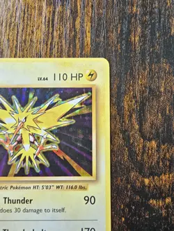 Pokemon TCG Zapdos 42/108 Evolutions Holo Rare English Near Mint - Image 4