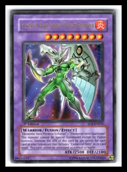 Elemental Hero Shining Phoenix Enforcer EOJ-EN033 Ultra Rare 1st Ed Yugioh 2168 - Image 1
