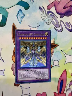 2011 Yugioh Elemental Hero Divine Neos LCGX-EN077 Ultra Rare 1st Edition NM - Image 3