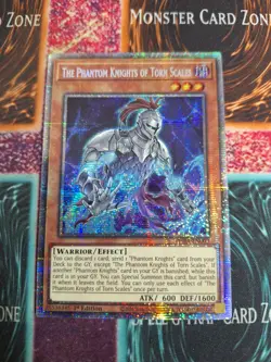 Yu-Gi-Oh! The Phantom Knights of Torn Scales PHRA-EN003 Starlight Rare 1st Ed NM - Image 1