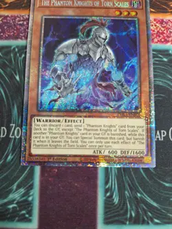 Yu-Gi-Oh! The Phantom Knights of Torn Scales PHRA-EN003 Starlight Rare 1st Ed NM - Image 4