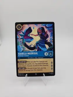 Disney Lorcana Wilds Unknown Isabela Madrigal 153/204 Super Rare NM - Image 1