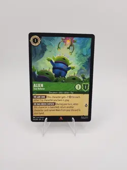 Disney Lorcana Alien - True Believer 83/204 Emerald Common Non-Foil Eng - Image 1