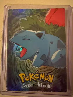 1999 Topps Pokemon the Movie Edition Ivysaur Holo 2-sided Card Vintage Rare - Image 3