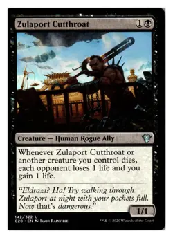 Magic MTG Zulaport Cutthroat 142 UC Commander 2020 English Card Near Mint - Image 1