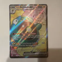 Pokemon TCG Iono's Bellibolt EX Full Art Ultra Rare Holo Card 172/159 - Image 1