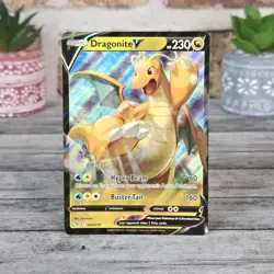 Dragonite V 049/078 Holo Ultra Rare Pokemon Card - Pokemon Go - Near Mint/Mint - Image 1