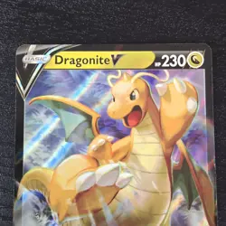 Dragonite V 049/078 Holo Ultra Rare Pokemon Card - Pokemon Go - Near Mint/Mint - Image 3