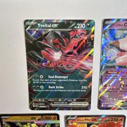 Yveltal ex + Ho-Oh ex + Zygarde ex 7-Card Lot Pokemon AH and PO - Image 2