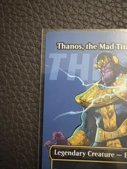 MTG Thanos, the Mad Titan 0376 Borderless Mythic Marvel Super Heroes Non Foil NM - Image 5