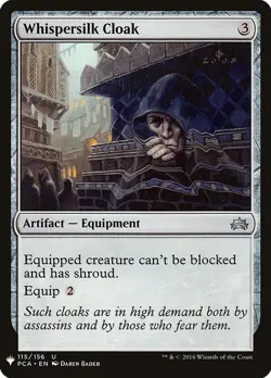 Whispersilk Cloak (PCA) [LIST - 115] Magic NM EN - Image 1