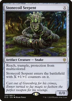 Stonecoil Serpent [ELD - 235] Magic NM EN - Image 1