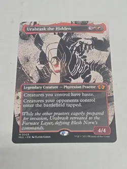 1x SHOWCASE URABRASK THE HIDDEN - Commander - MTG - Magic the Gathering - Image 1