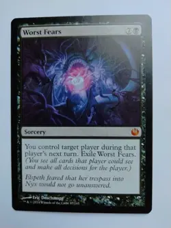 Worst Fears 87 Mythic Journey Into Nyx Magic: The Gathering Near Mint - Image 1