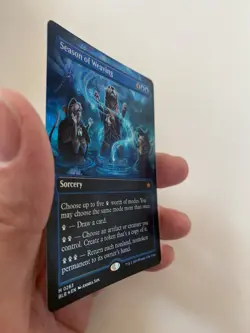 Season Of Weaving (0283) *FOIL BORDERLESS* Bloomburrow MT/NM MTG - Image 5