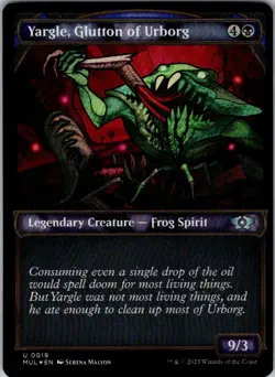 Yargle, Glutton of Urborg 19 March of the Machine: ML MtG Foil NM - Image 1