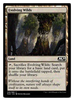 Magic: The Gathering Evolving Wilds 246 Common Core Set 2020 Near Mint - Image 1
