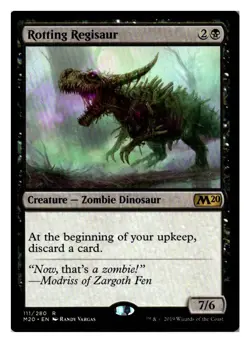 Magic: The Gathering Rotting Regisaur 111 Rare Core Set 2020 Near Mint - Image 1