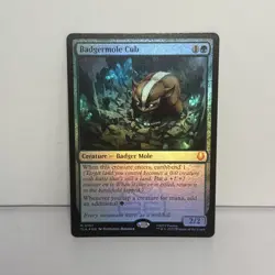 MTG Badgermole Cub, NM-Mint, English Avatar: The Last Airbender (Foil) - Image 1