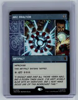 Arc Reactor (Borderless) 310 MSH Magic: The Gathering TCG Rare Foil NM - Image 1