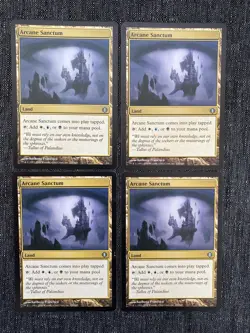 4x Arcane Sanctum NM/SP, English MTG Shards of Alara Magic The Gathering - Image 1