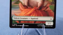 The Void // Squirrel Double-Sided Token 10 MSH Marvel Super Heroes Magic MTG NM - Image 3
