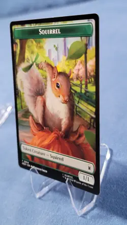 The Void // Squirrel Double-Sided Token 10 MSH Marvel Super Heroes Magic MTG NM - Image 4