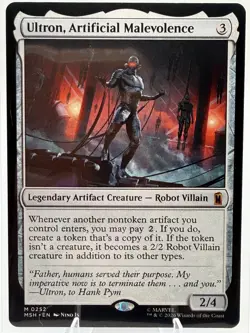 Ultron, Artificial Malevolence Marvel Super Heroes Regular - Mythic Rare - Image 1