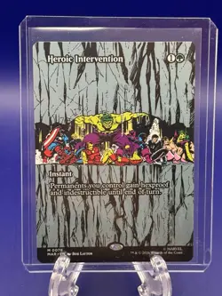 Heroic Intervention (0078) (Borderless) Marvel Universe Eternal-Legal Regular - Image 1