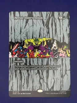 Heroic Intervention (0078) (Borderless) Marvel Universe Eternal-Legal Regular - Image 2