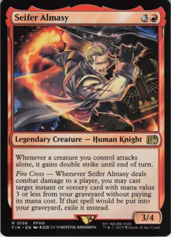 Seifer Almasy R FINAL FANTASY 156 NM Foil MTG - Image 1