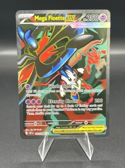 Mega Floette ex 101/086 Full Art Ultra Rare Chaos Rising Pokemon TCG Pack Fresh - Image 1