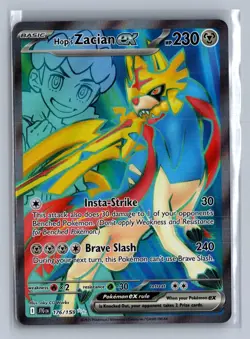 Hop's Zacian ex 176/159 Ultra Rare Journey Together Pokemon Holo NM/M - Image 1