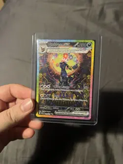 Pokemon Umbreon EX TCG Prismatic Evolutions Holo Card 161/131 NM Condition SIR - Image 2