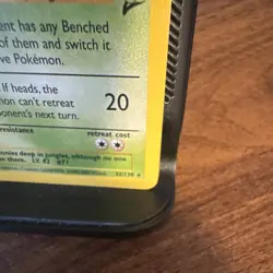 Pokemon TCG Victreebel 32/130 Rare Unlimited Base Set 2 LP 2000 - Image 4