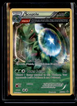 2015 Pokemon XY Primal Clash Sceptile Reverse Holo #9/160 - Image 1