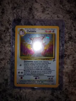 2000 Pokemon Clefable Base Set 2 5/130 MP Vintage WOTC - Image 4