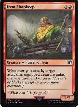 Item Shopkeep C FINAL FANTASY 142 NM Foil MTG - Image 1
