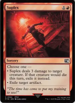 Suplex C FINAL FANTASY 164 NM Foil MTG - Image 1