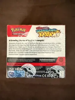 Pokemon TCG —Surging Sparks Booster Box English 2024 - FACTORY SEALED - Image 2