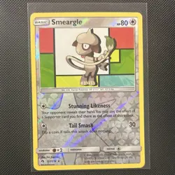 Smeargle 157/214 Reverse Holo - Pokemon Lost Thunder - NM - Image 1